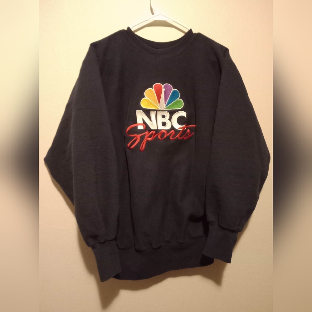 Vintage NBC Sports Champion Reverse Weave Crewneck